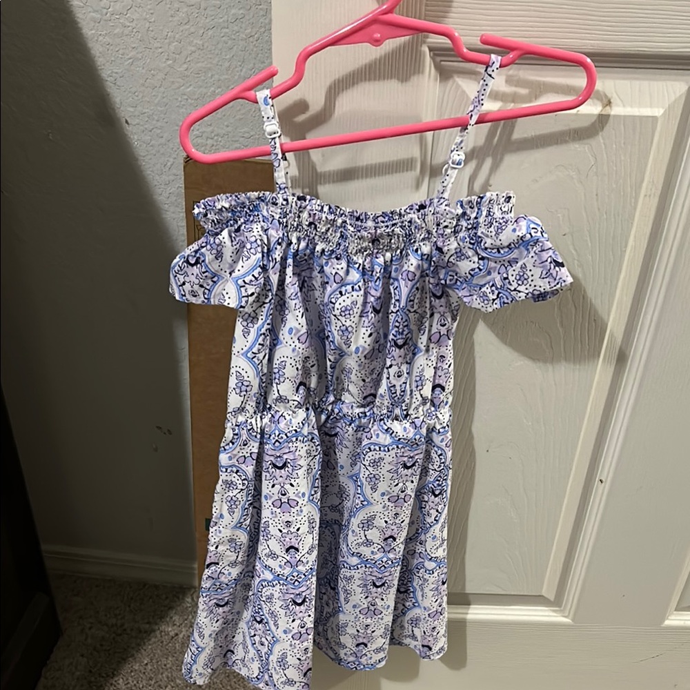 The Children's Place Blue Ruffled A-line Sundress